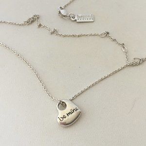 Baroni Designs "Be mine" necklace  925  Sterling Silver  18"